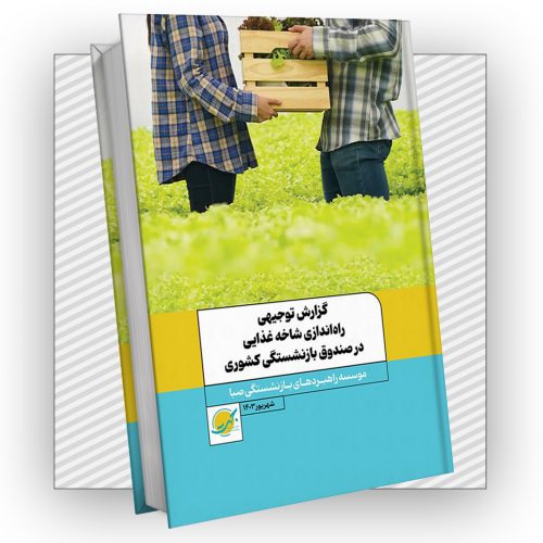 گزارش توجیهی راهاندازی شاخه غذایی در صندوق بازنشستگی کشوری