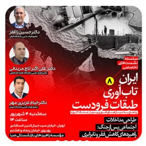 سلسله نشستهای تخصصی ایران، تابآوری، طبقات فرودست